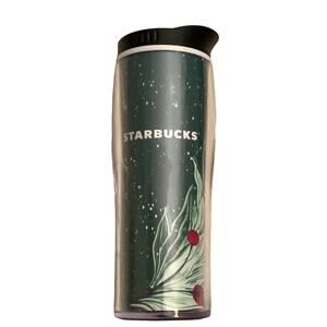 Starbucks 2020 Christmas Holiday Travel Mug Coffee Mug Tumbler Green Red 16 oz